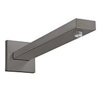hansgrohe bras de Rainfinity match0 27694340 carré, 389 mm, chrome noir brossé