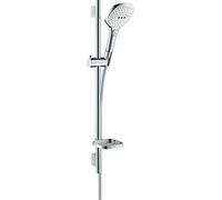Hansgrohe Brausenset Raindance Select E 120 Eco Unica S Puro 650mm Weiss / Chrom