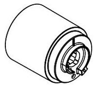 hansgrohe manchon chromé 92216000