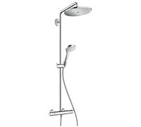 Hansgrohe Croma ensemble de douche mural avec thermostat chrome 26794000