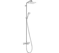 HANSGROHE Colonne de douche 280 1jet avec mitigeur baignoire thermostatique chromé Croma E