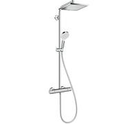 Hansgrohe Crometta ensemble de douche mural avec thermostat chrome 27271000