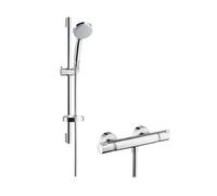 Hansgrohe Set de douche Croma 100 Vario – Thermostat, 3 jets, chromé 27034000
