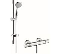 hansgrohe combinaison de douche Croma 100 27032000 chromé , EcoSmart, DN 15, tige 1930 , 65 m