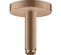 hansgrohe Connecteur de plafond Axor 26432310 100mm, rond, or rouge brossé