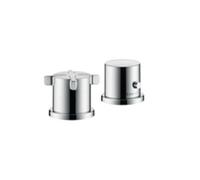 Hansgrohe-Corps d encastrement pour mitigeur thermostatique 2 trous pour bec déverseur éloigné ou Exafill. montage sur bord de baignoire Réf 13550180