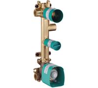 hansgrohe Axor Citterio E corps de base 36708180 3 consommateurs, pour thermostat encastré 380 x 120 mm