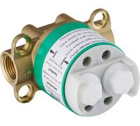 hansgrohe Corps de base pour thermostat à deux poignées pour montage en saillie DN15, 10902180