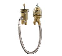 hansgrohe Corps encastré pour robinetterie monocommande de rebord de baignoire Metropol 2 trous, 13159180,