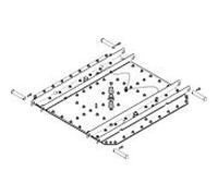 Hansgrohe hansgrohe Corps de jet Axor Showerheaven 720x720mm avec lumière Quantité:1