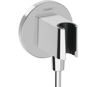 Hansgrohe Sortie encastrée FixFit S – Coude de raccordement avec clapet anti-retour, chromé 26888000