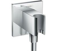 HANSGROHE Coude de raccordement avec support Square chromé G