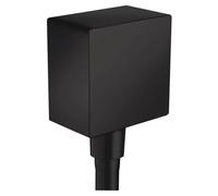 Hansgrohe - Coude de raccordement Fixfit Square, noir mat (26455670)