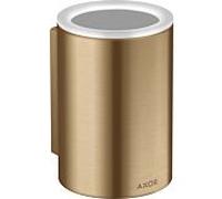 hansgrohe Coupe-dent Axor 42804140 d= 76x114mm, montage mural, bronze brossé