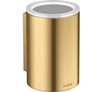 hansgrohe Coupe-dent Axor 42804250 d= 76x114mm, montage mural, optique or brossé