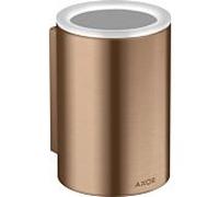 hansgrohe Coupe-dent Axor 42804310 d= 76x114mm, montage mural, or rouge brossé