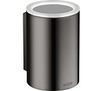 hansgrohe Coupe-dent Axor 42804330 d= 76x114mm, montage mural, chrome noir poli