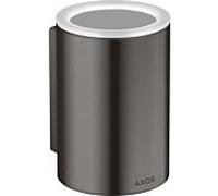 hansgrohe Coupe-dent Axor 42804340 d= 76x114mm, montage mural, chrome noir brossé