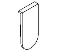 hansgrohe couverture pour porte-serviettes à 2 porte-serviettes 40291000