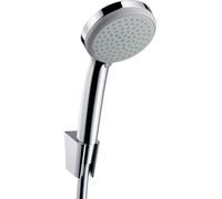 hansgrohe Croma 100 kit support de douche Vario avec flexibles de douche 125cm, chrome, 27592000
