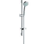 Hansgrohe Croma 100 - Set douchette Vario / barre murale Unica'C 0,65 m, chrome 27772000
