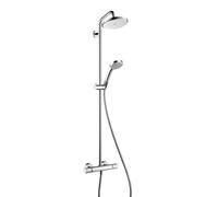 Hansgrohe Tuyau de douche Croma 220 – 1 jet, avec thermostat, chromé – 27185000