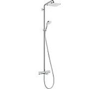 hansgrohe Croma E Showerpipe 280 1jet avec thermostat de bain, 27687000