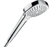 hansgrohe Croma Select E Douchette multi 26811400 blanc chromé , EcoSmart, pomme de douche