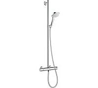 hansgrohe Croma Select E Mitigeur thermostatique de douche en applique, 27248400,