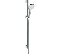 Hansgrohe Ensemble de douche mural Croma Select E 1 jet Chrome/Blanc 26594400
