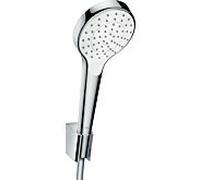 hansgrohe Croma Select S 1jet set de bain 26410400 blanc chromé , tuyau de 160 cm Isiflex
