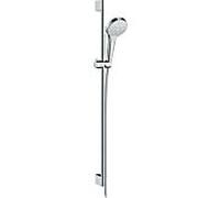 hansgrohe Croma Select S Croma Select douche multi 26571400 EcoSmart, blanc - barre de douche chromé , 90 cm