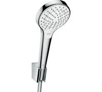 hansgrohe Croma Select S Ensemble de douche Vario blanc/chrome, 1 pièce.