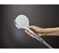 hansgrohe Croma Select S Multi Douchette à main blanche/chrome, 1 pièce.
