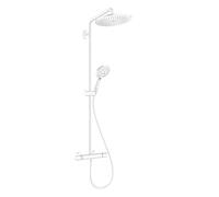 Hansgrohe Croma Select S - Set de douche Showerpipe 280 avec thermostat, blanc mat 26890700
