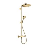 Hansgrohe Croma Select S - Set de douche Showerpipe 280 avec thermostat, or poli 26890990