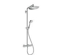 Hansgrohe Croma ensemble de douche mural avec thermostat chrome 26794000
