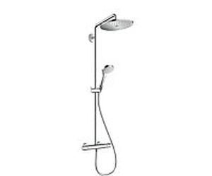 hansgrohe Croma Select S Showerpipe 26794000 9 l/min, 1jet, mit Brausearm 400mm, schwenkbar, chrom
