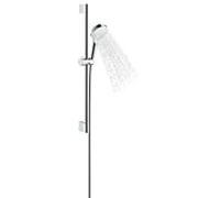 hansgrohe Crometta 1jet set de douche 26535400 blanc chromé , EcoSmart 9 l/min, barre 65 cm