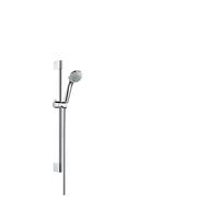 Hansgrohe Ensemble de douche Crometta 85 1 jet - Barre Unica 65 cm Chrome (27728000)