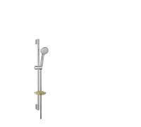 hansgrohe Crometta 85 Set de douche Vario avec barre Unica'Crometta 65 cm et porte-savon, chromé, 27764000