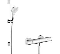 Hansgrohe Crometta colonne de douche - thermostatique - blanc/chromé (blanc) 27812400