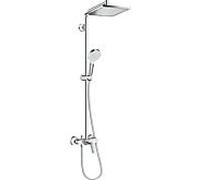 Hansgrohe Crometta - Set de douche Showerpipe E 240 avec mitigeur, chrome 27284000