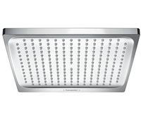 Hansgrohe Douche de tête Crometta E 240 24x24 cm carrée 1 jet chromée 26726000