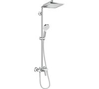 Hansgrohe Crometta - Set de douche Showerpipe E 240 avec mitigeur, chrome 27284000