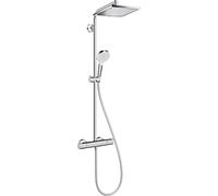 Hansgrohe Crometta ensemble de douche mural avec thermostat chrome 27281000