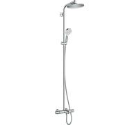 hansgrohe Crometta S Tuyau de douche 240 1 jet avec thermostat de bain, chromé, 27320000