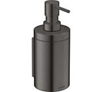 hansgrohe Distributeur de lotion Axor 42810340 d= 76x182mm, montage mural, chrome noir brossé