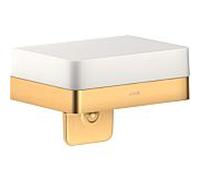 hansgrohe AXOR Accessoires universels Distributeur de savon liquide avec plateau, 42819950