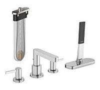 hansgrohe douche 4 trous sur gorge, avec sBox, chromé